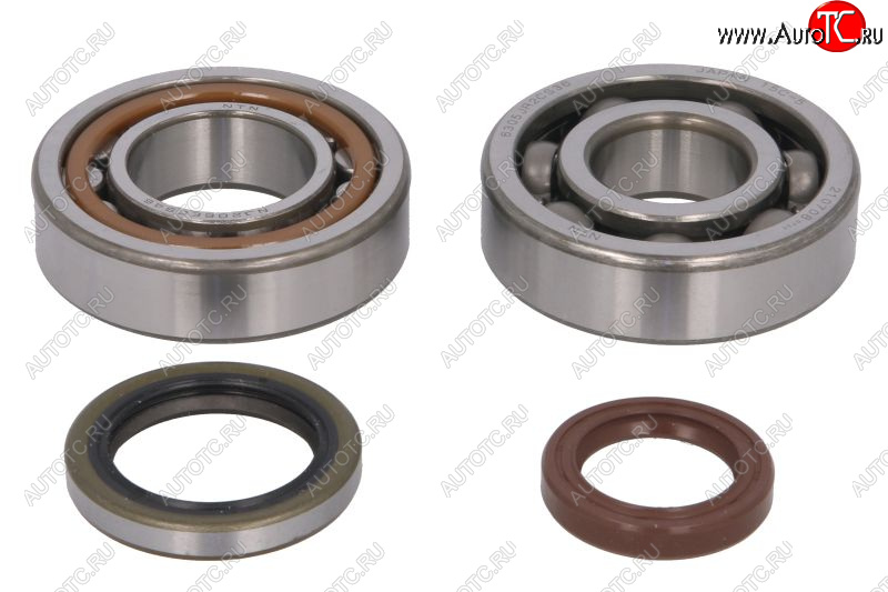 6 399 р. Компл. подшипсальников коленвала Athena KTM SX125 11-23, MC125 20-23, TC125 14-23  p400270444023  с доставкой в г. Кемерово