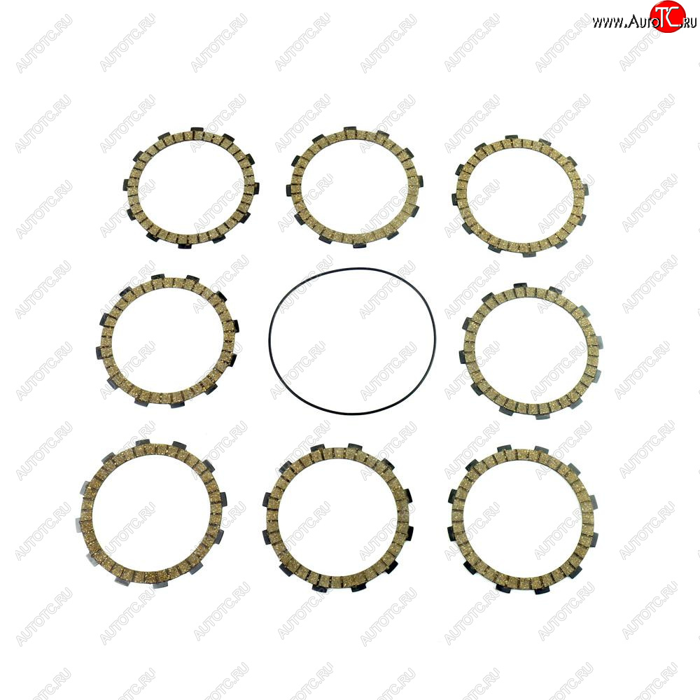 8 299 р. Компл. фрикц. дисков сцепл.+прокладка Athena KTM SX-F450 13-22, EXC-F450 17-22  p40230020  с доставкой в г. Кемерово