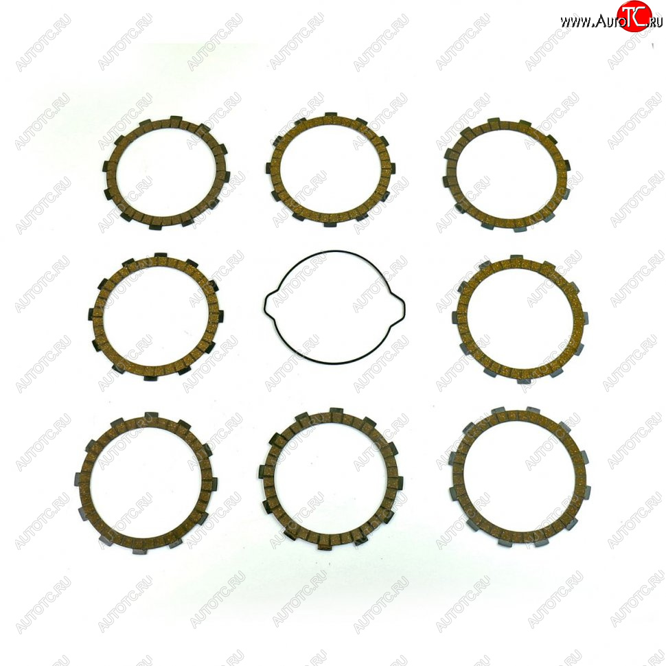 8 699 р. Компл. фрикц. дисков сцепл.+прокладка Athena KTM SX250 17-23,EXC250300 17-23  p40230026  с доставкой в г. Кемерово