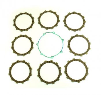 Компл. фрикц. дисков сцепл.+прокладка Athena Yamaha YZ450F 07-09  p40230076