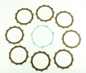 Компл. фрикц. дисков сцепл.+прокладка Athena Yamaha WR450F 05-14  p40230078