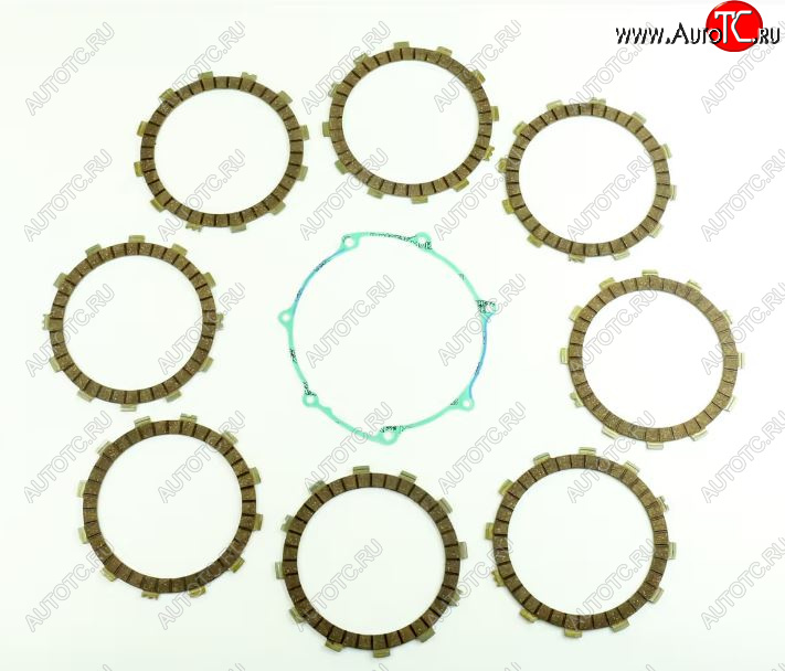 8 349 р. Компл. фрикц. дисков сцепл.+прокладка Athena Yamaha WR450F 05-14  p40230078  с доставкой в г. Кемерово