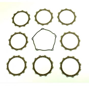 Компл. фрикц. дисков сцепл.+прокладка Athena Kawasaki KX250F 04-08, Suzuki RMZ250 04-06  p40230079