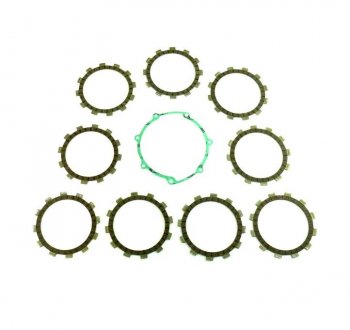 Компл. фрикц. дисков сцепл.+прокладка Athena Yamaha YZ250F 01-13, WR250F 01-13  p40230106