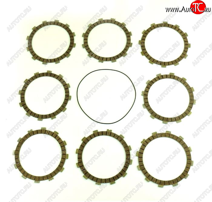 7 999 р. Компл. фрикц. дисков сцепл.+прокладка Athena Yamaha WR450F 16-18  p40230112  с доставкой в г. Кемерово