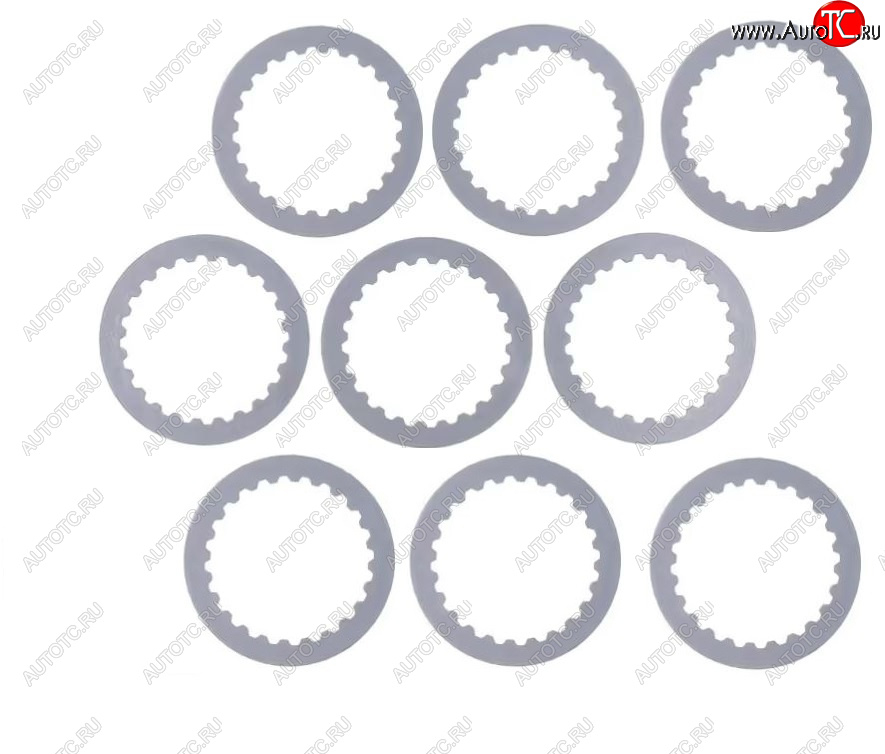 5 749 р. Компл. стальных дисков сцепления Athena KTM SX-F450 12-23, EXC-F450 17-23, EXC-F350 12-23  p40240012  с доставкой в г. Кемерово