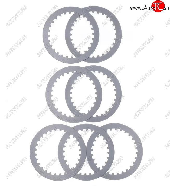 2 299 р. Компл. стальных дисков сцепления Athena Honda CRF450R 02-16, CRF450RRX 21-22, CRF450X 05-17  p40240029  с доставкой в г. Кемерово