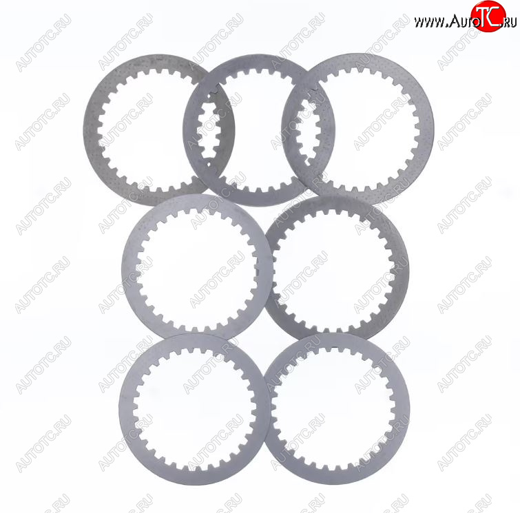 2 599 р. Компл. стальных дисков сцепления Athena Yamaha WR450F 05-18, YZ450FX 16-18  p40240041  с доставкой в г. Кемерово
