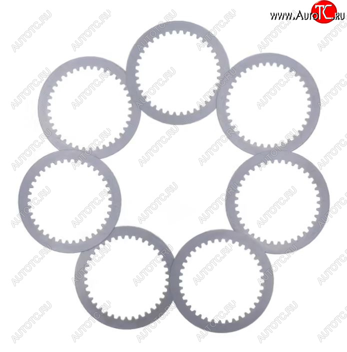 4 399 р. Компл. стальных дисков сцепления Athena Kawasaki KX450F 06-20, KLX450R 08-21, DRZ400 00-22,KLX400 03  p40240052  с доставкой в г. Кемерово