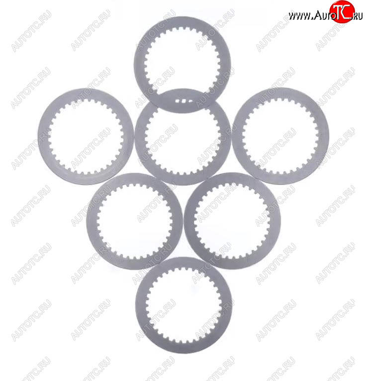 3 899 р. Компл. стальных дисков сцепления Athena Kawasaki KX250F 04-20, Suzuki RMZ250 04-22, YZ250F 19-22  p40240068  с доставкой в г. Кемерово