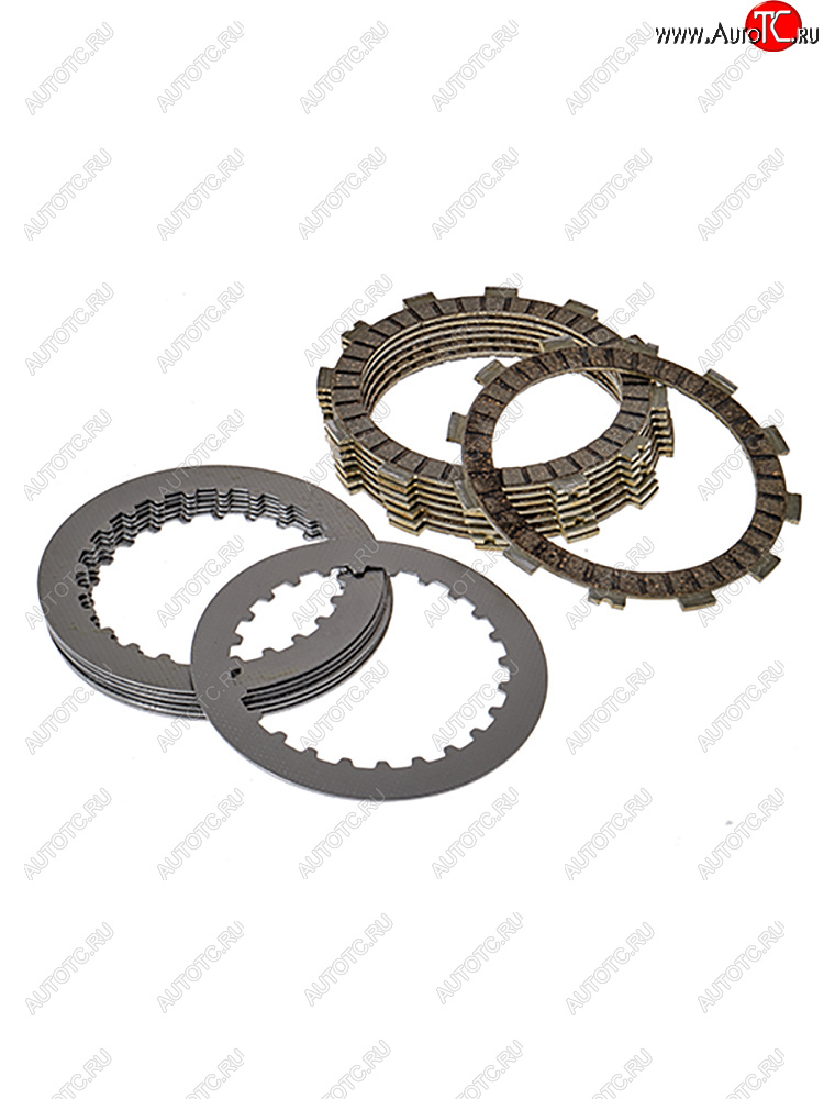 8 599 р. Комплект дисков сцепления BWX Honda CRF250R 18-19, CRF250RX 2019  clk30016b  с доставкой в г. Кемерово