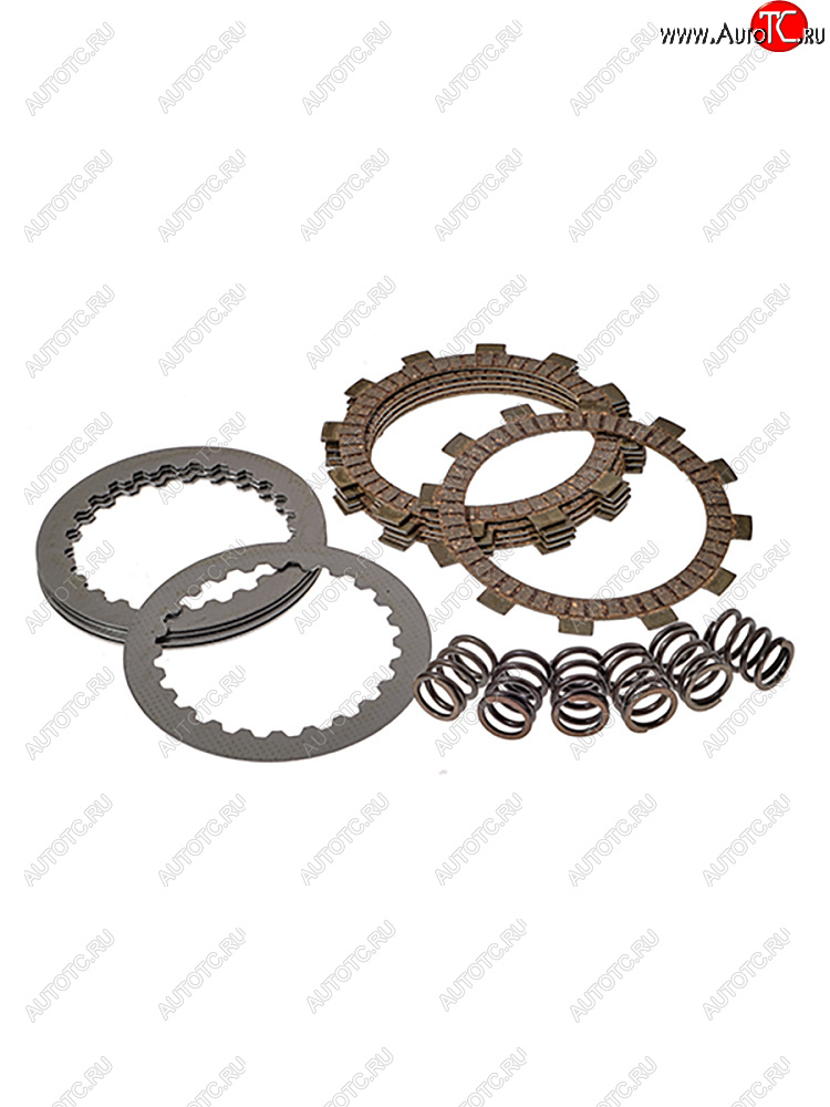 7 199 р. Комплект дисков сцепления BWX KTM SX65 00-22, Husqvarna TC65 17-22, GasGas MC65 20-22  clk60001  с доставкой в г. Кемерово
