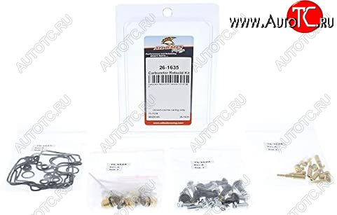 13 399 р. Ремкомплект карбюратора ALL BALLS Yamaha YZF-R1 98-01 (26-1635)  26-1635  с доставкой в г. Кемерово