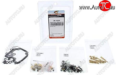 13 999 р. Ремкомплект карбюратора ALL BALLS Yamaha FZ1FZS1000S 01-05 (26-1636)  26-1636  с доставкой в г. Кемерово