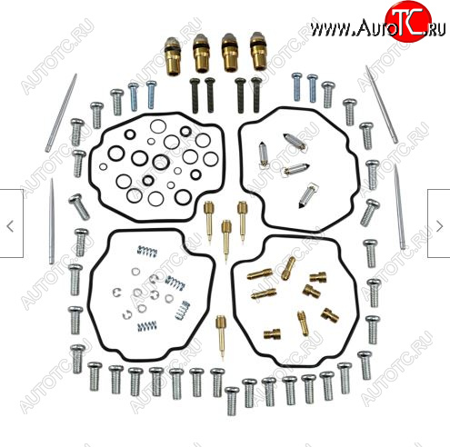 13 249 р. Ремкомплект карбюратора ALL BALLS Yamaha VMX12 V-Max 93-05 (26-1675)  26-1675  с доставкой в г. Кемерово