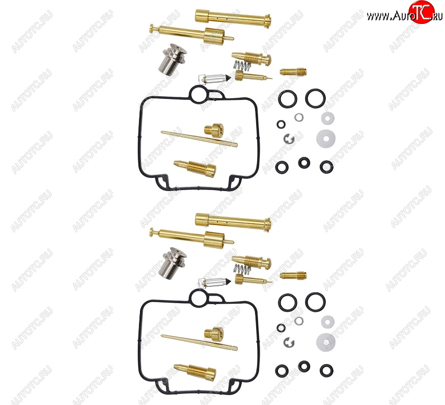 2 599 р. Ремкомплект карбюратора AHL Suzuki GS500 89-00, GSX1100G 91-93, DR250S 90-99, DR250SE 94-95 и др  пм-00029978  с доставкой в г. Кемерово