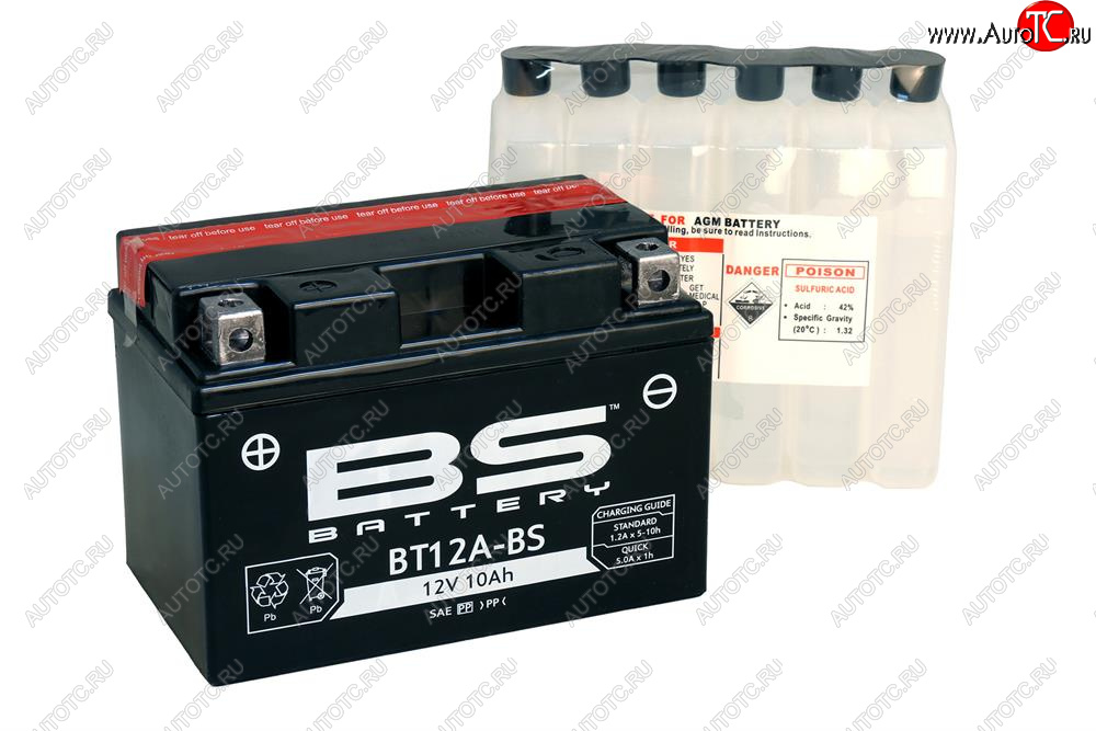 5 249 р. Аккумулятор BS-BATTERY BT12A-BSYT12A-BS  300602  с доставкой в г. Кемерово