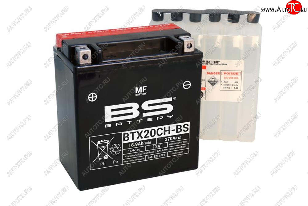 8 699 р. Аккумулятор BS-BATTERY BTX20CH-BSYTX20CH-BS  300616  с доставкой в г. Кемерово