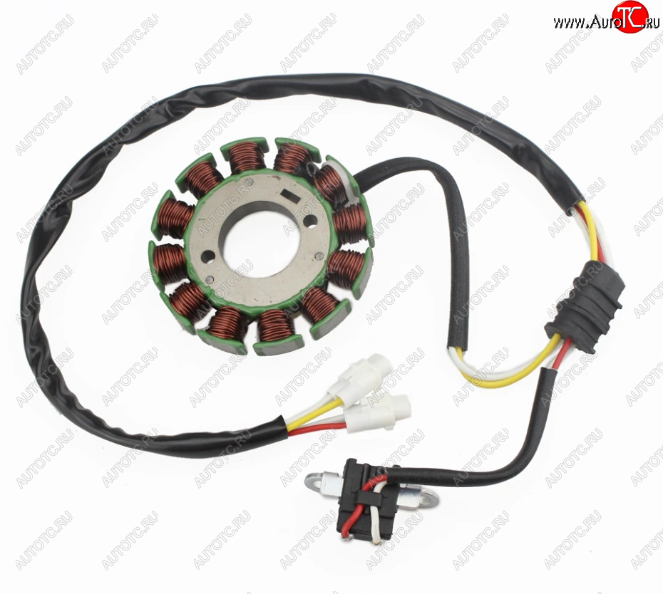3 899 р. Статор генератора Yamaha WR250F 03-0911-14 5UM-81410-09-00, 5UM-81410-31-00  пм-00028532  с доставкой в г. Кемерово