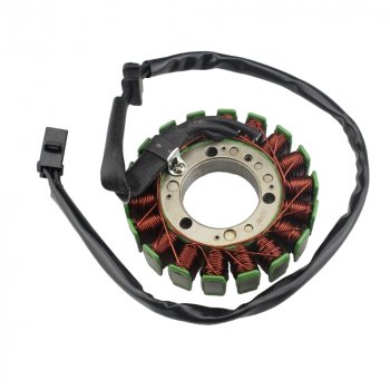 Статор генератора Kawasaki ZRX400 94-08, ZX6R 95-97, ZZR400600 90-07 21003-1214, 21003-1368  пм-00028689