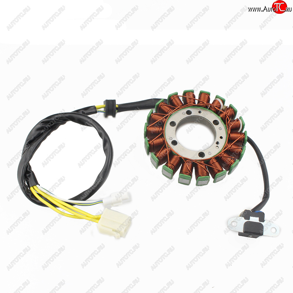 6 199 р. Статор генератора Suzuki LT-R450 06-11 32101-45G00, 32101-45G10, 32101-45G11  пм-00029724  с доставкой в г. Кемерово