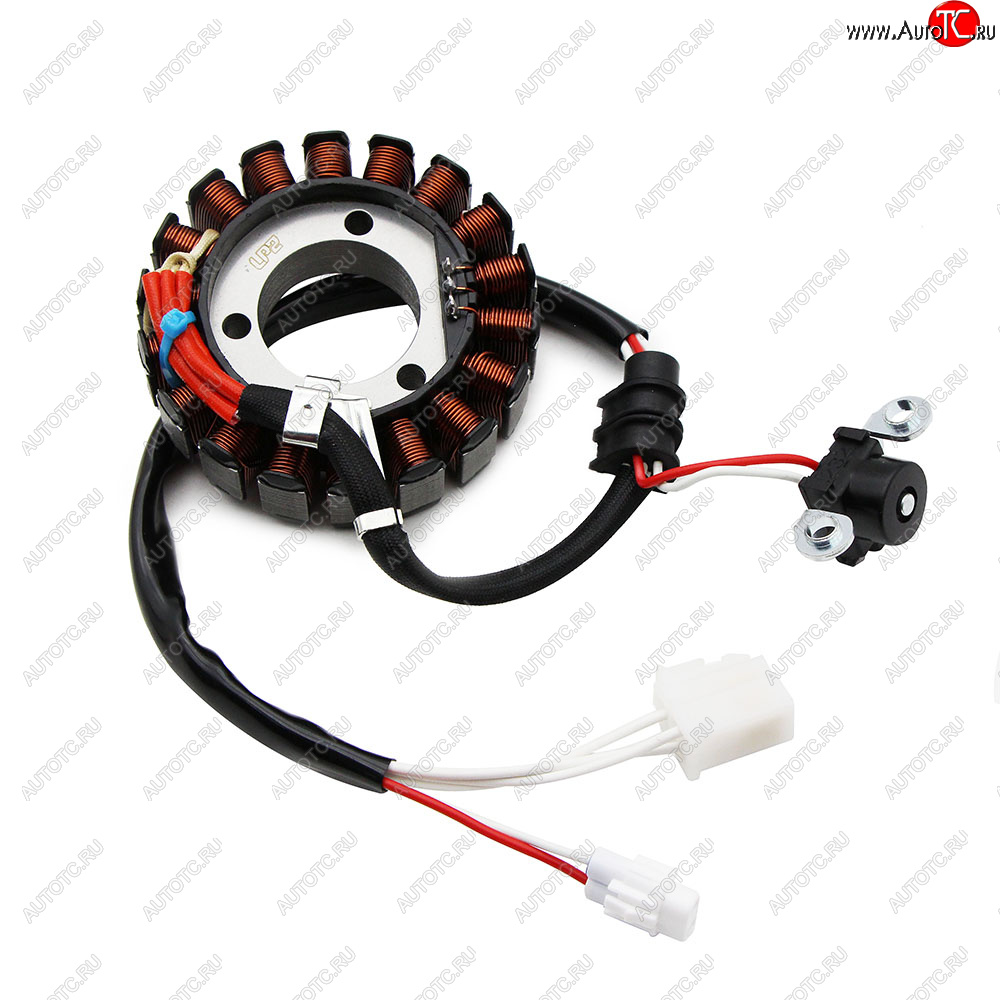 6 199 р. Статор генератора Yamaha MT-125 15-19, WR125RX 09-14, YZF-R125 14-18, YZF-R15 11-14 22B-H1410-00  пм-00029525  с доставкой в г. Кемерово