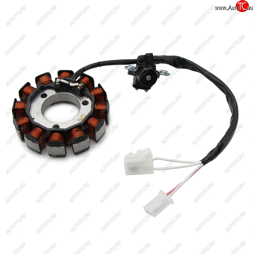 6 499 р. Статор генератора Yamaha MT-125 20-23, YZF-R125 19-21, YZF-R15 15-21 BK7-H1410-00, BK6-H1410-02  пм-00029599  с доставкой в г. Кемерово