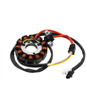 Статор генератора Yamaha WR450F 07-11 5TJ-81410-40, 5TJ-81410-50, 5TJ-81410-51  пм-00029948