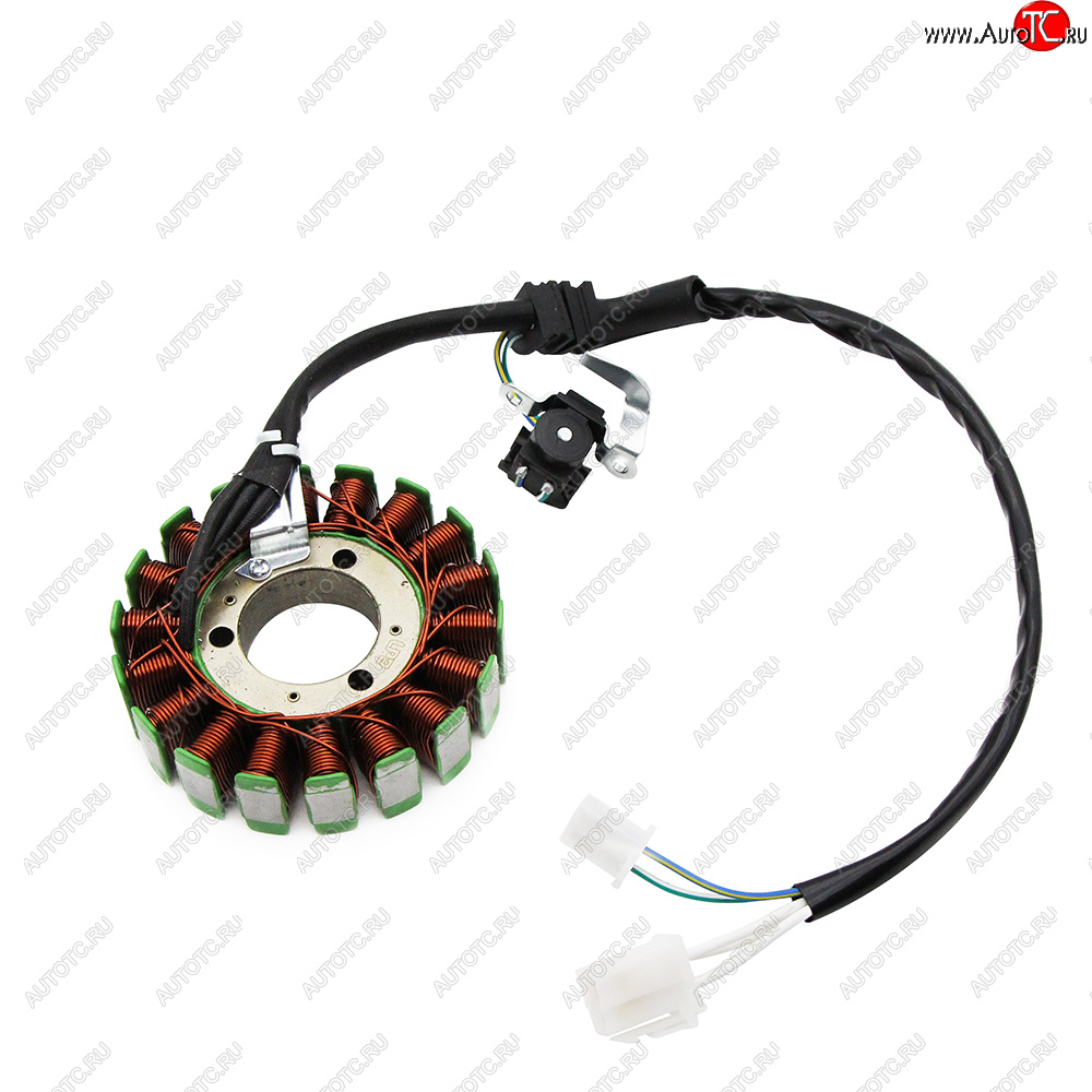 7 079 р. Статор генератора Yamaha YZF-R3 15-18, YZF-R25 15-17, MT-03 16-18 1WD-H1410-00, 1WD-H1410-01  пм-00029882  с доставкой в г. Кемерово