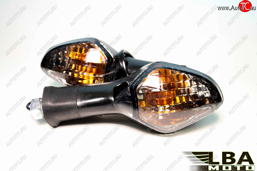 2 539 р. Поворотники Honda CRF250L 2013-2016 тёмные ПередЗад  пм-00008070  с доставкой в г. Кемерово