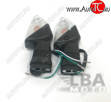 2 539 р. Поворотники Kawasaki Ninja ZX-6R, ZX-10R, Z1000, Z750, KLE 650 Versys Задние  пм-00016016  с доставкой в г. Кемерово