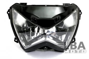 Фара для мотоцикла Kawasaki Z800 13-16, Z250 14-18  пм-00006851