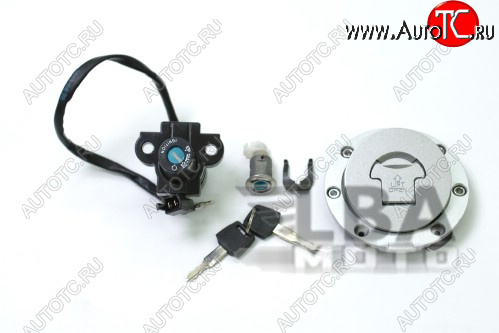 3 079 р. Комплект ключей и замков для Honda CB400 1992-1998  пм-00001434  с доставкой в г. Кемерово