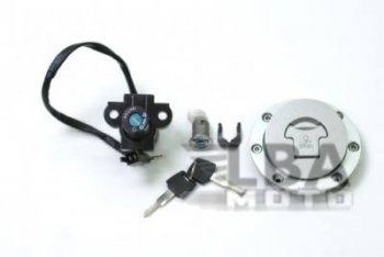 Комплект ключей и замков для Yamaha XJR400, XJR1200, YZF600 95-02, YZF1000 97-98  пм-00001435