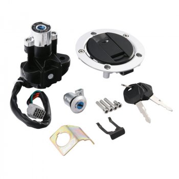 Комплект ключей и замков для Suzuki GSF1250 05-15, GSF650 05-12, GSF1200 2006  пм-00024044