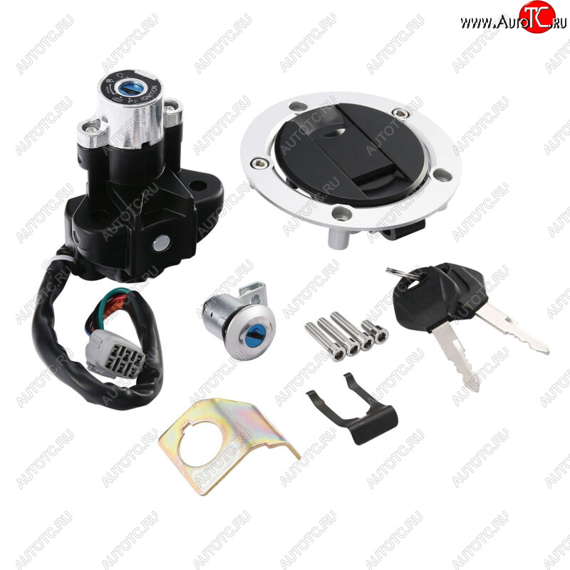 3 899 р. Комплект ключей и замков для Suzuki GSF1250 05-15, GSF650 05-12, GSF1200 2006  пм-00024044  с доставкой в г. Кемерово