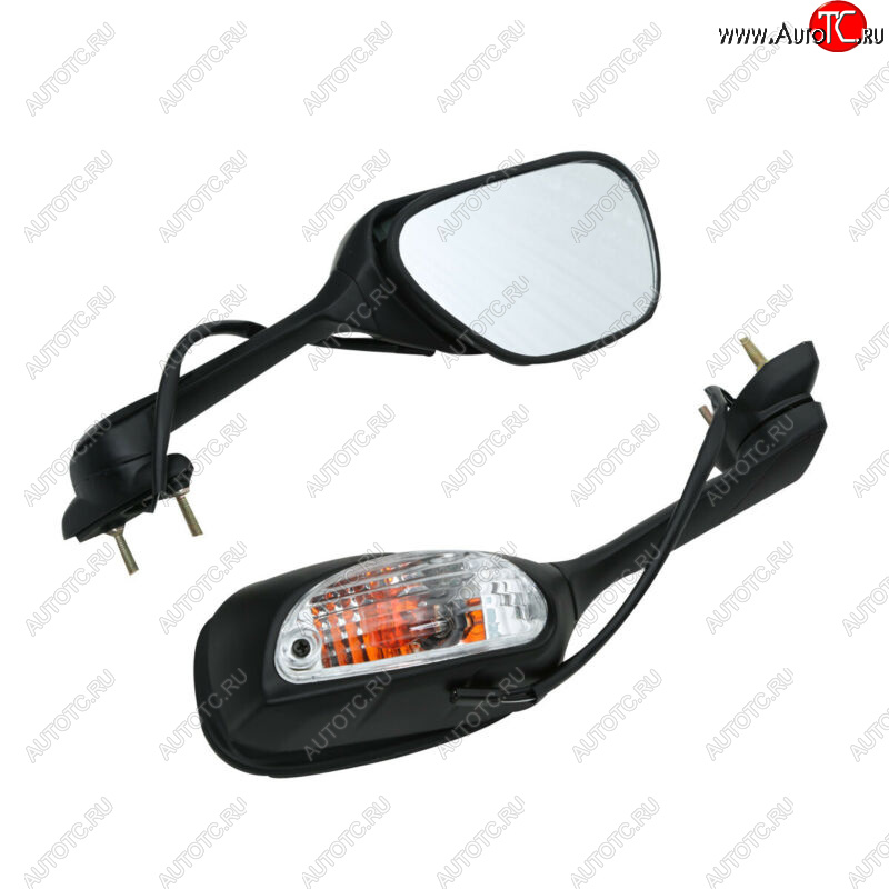 4 699 р. Зеркала для мотоцикла Suzuki GSX-R600750 11-23, GSX-R1000 09-16 с поворотниками  пм-00002254  с доставкой в г. Кемерово
