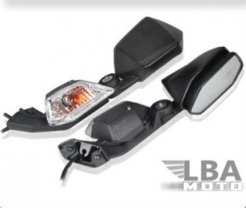 Зеркала для мотоцикла Kawasaki Ninja ZX-10R 08-10 с поворотниками  пм-00002901