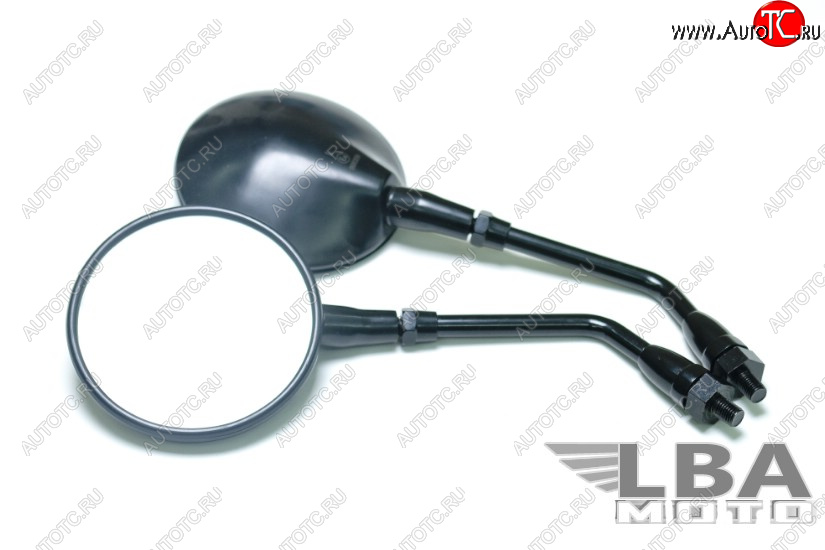 2 999 р. Зеркала для мотоцикла Honda CB1000, CB1300, CB600 Черные  пм-00001116  с доставкой в г. Кемерово