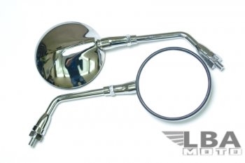 Зеркала для мотоцикла Honda CB1000, CB1300, CB600 Серебро  пм-00001117
