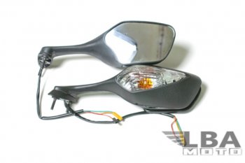 Зеркала для мотоцикла Honda CBR1000RR 08-16, VFR800 14-19, VFR1200 10-19 с поворотниками  пм-00001121