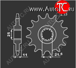 1 049 р. PBR Звезда передняя 2142 C16  64 777  с доставкой в г. Кемерово