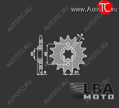 919 р. PBR Звезда передняя 575 C16  49 495  с доставкой в г. Кемерово