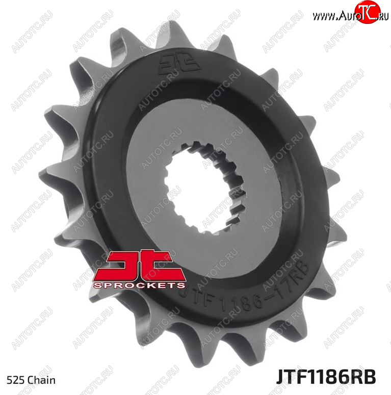 1 399 р. Звезда цепного привода JTF1186 17RB  jtf1186.17rb  с доставкой в г. Кемерово