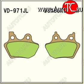 1 969 р. Тормозные колодки Vesrah VD 971JL	  пм-00005194  с доставкой в г. Кемерово