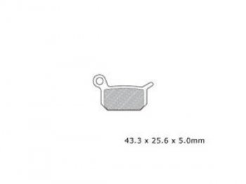 Тормозные колодки M-CAX 1701290 (DP924)  пм-00017397
