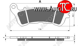 2 779 р. Тормозные колодки Gold-Fren 257 S33  257 s33  с доставкой в г. Кемерово