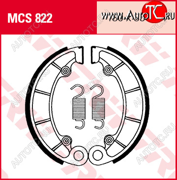 4 819 р. Тормозные колодки TRW MCS822  mcs822  с доставкой в г. Кемерово