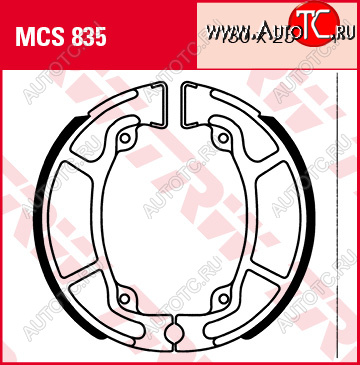 3 599 р. Тормозные колодки TRW MCS835  mcs835  с доставкой в г. Кемерово