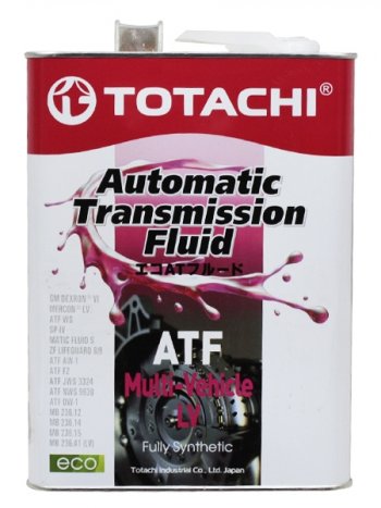 Жидкость для АКПП TOTACHI ATF Multi-Vehicle LV 4л TOTACHI A3004